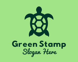 Green Sea Turtle  logo design