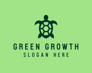 Green Sea Turtle  logo design