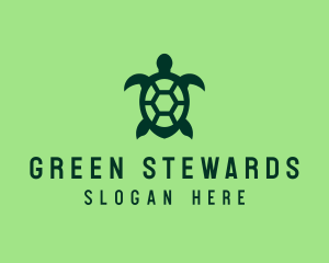 Green Sea Turtle  logo design