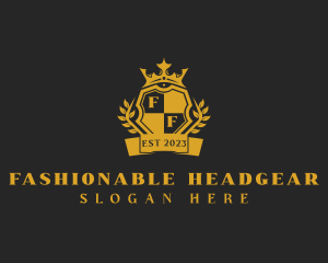 Regal Monarchy Royal Shield  logo design