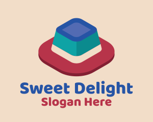 3D Jelly Dessert logo