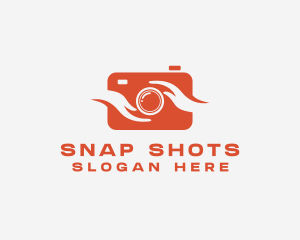 Camera Snapshot Vlogger logo design