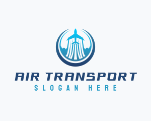 Airplane Travel Pilot logo design