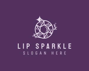 Crystal Sparkle Gem logo design