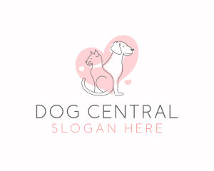 Love Pet Veterinary logo design