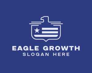 Political American Eagle logo design