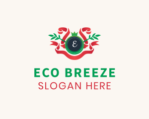 Eco Bamboo Ribbon logo design