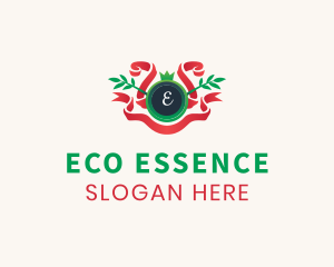 Eco Bamboo Ribbon logo design