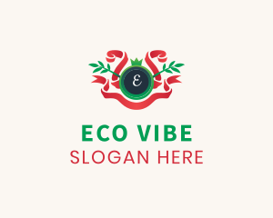 Eco Bamboo Ribbon logo design