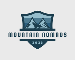 Outdoor Mountain Summit logo design