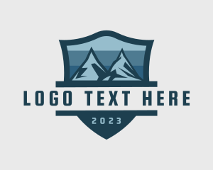 Slope - Outdoor Mountain Summit logo design