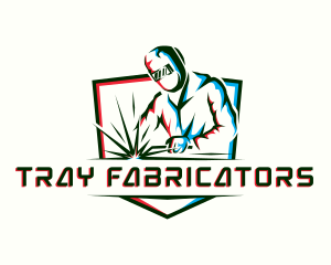 Welder Metalwork Fabrication logo design