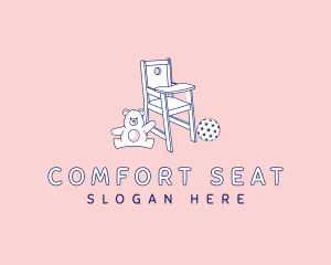 Baby Chair Furniture logo design