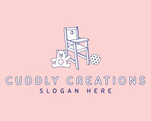 Baby Chair Furniture logo design