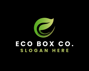 Eco Leaf Herbal logo design