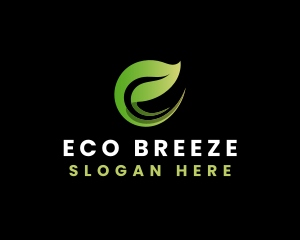 Eco Leaf Herbal logo design