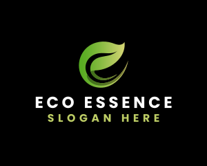 Eco Leaf Herbal logo design