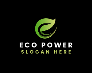 Eco Leaf Herbal logo design