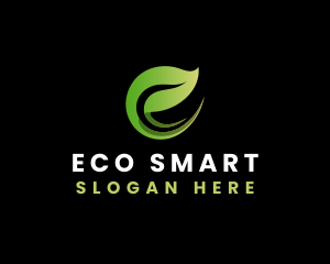 Eco Leaf Herbal logo design