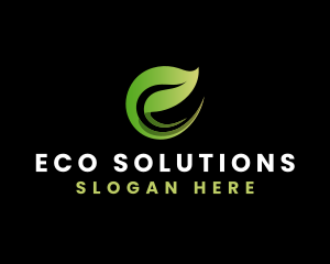 Eco Leaf Herbal logo design