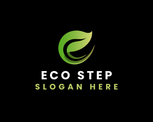 Eco Leaf Herbal logo design