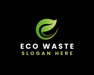 Eco Leaf Herbal logo design