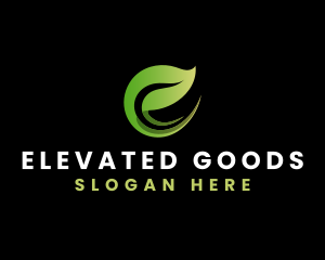 Eco Leaf Herbal logo design