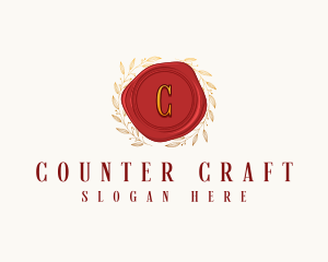 Craft Wax Seal logo design