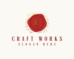 Craft Wax Seal logo design