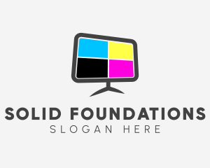 Television Color Display Logo