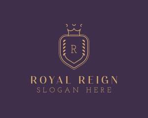 Shield Royal University logo design