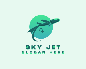 Airline Plane Tour logo design