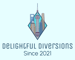 Shanghai City Metropolis logo design