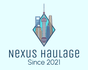 Shanghai City Metropolis logo design