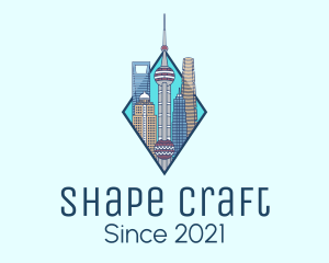 Shanghai City Metropolis logo design