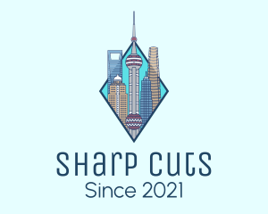 Shanghai City Metropolis logo design