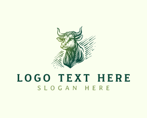 Livestock Cow Cattle logo