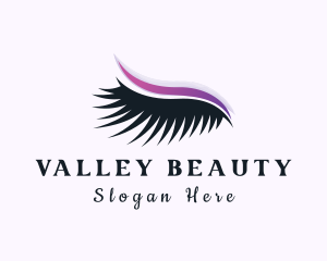 Eyelash Beauty Makeup logo design