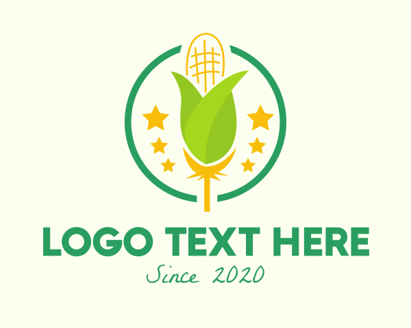 Crop Field logo example 3