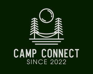 Summer Camp Hammock logo design