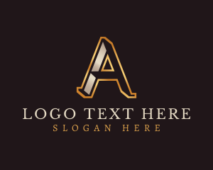 Premium Startup Letter A logo