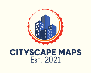 Sun Cityscape Tower logo design