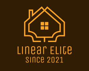 Linear Orange House logo