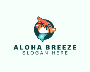 Hawaii Tropical Beach logo
