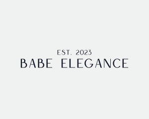 Elegant Stylist Brand logo design