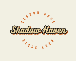 Quirky Shadow Apparel logo design