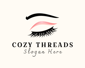 Beauty Eyelash Cosmetics logo design