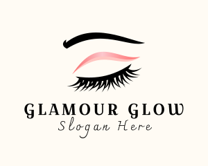 Beauty Eyelash Cosmetics logo design