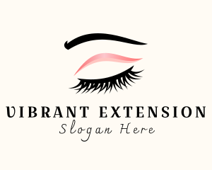 Beauty Eyelash Cosmetics logo design