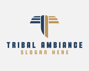 Aviation Pilot Letter T logo design